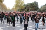 Madagascar flashmob in Baku. Beeld van Ekolok via Wikimedia