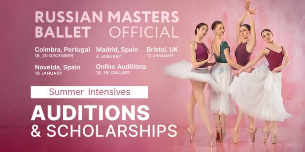 russian masters ballet, summer ballet intensives, ballet workshop, ballet class, ballet masterclasses, ballet course, RMB