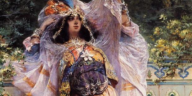 Georges Clairin. An Ouled-Nail Tribal Dancer.