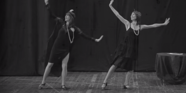 Beeldstil via YouTube. 1920s - charleston dance