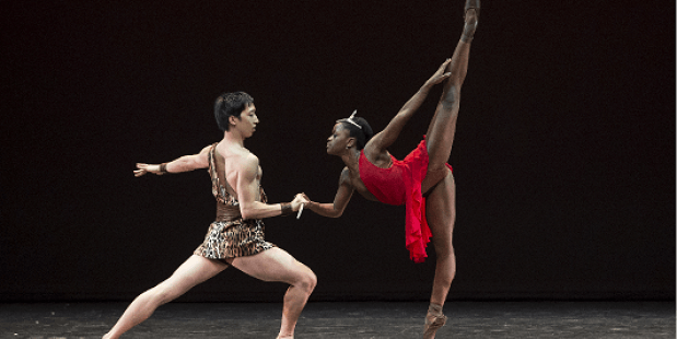 Optreden Nationale Ballet tijdens Nationaal eerbetoon Nelson Mandela.