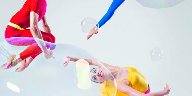 2x2 vrijkaarten voor Ballet Bubbels van Junior Company