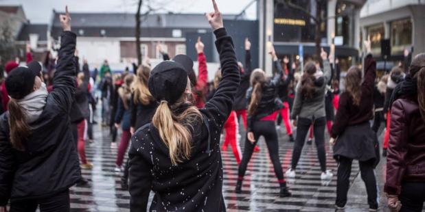 One Billion Rising 2019. Foto Sterk-Water