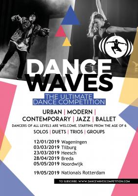 Programma van Dance Waves Competition.