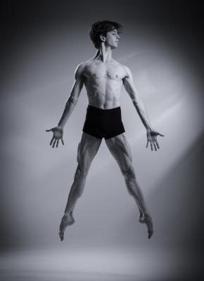 Balletdanser Janos Walleyn door Yves Nevens