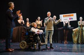 Scapino Ballet Rotterdam, Bonnie Doets, cheque, spierziekte, Prinses Beatrix Spierfonds, free to move