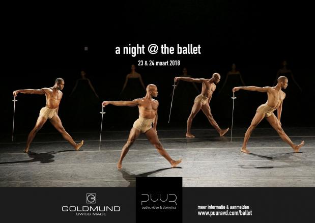 Geniet van een avond ballet met PUUR audio, video & domotica