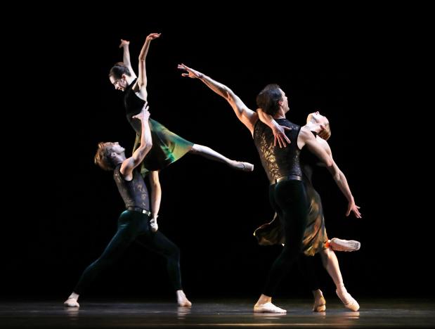Het Nationale Ballet - Souvenir D un Lieu Cher met Anna Ol & Artur Shesterikov - Vera Tsyganova & Jozef Varga. © Hans Gerritsen